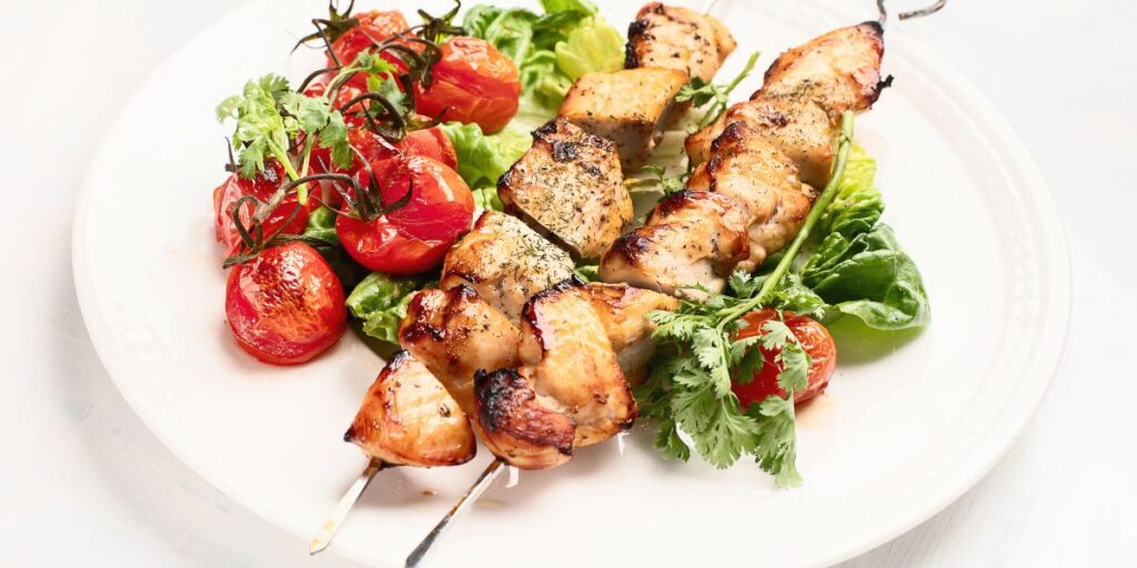 brochette de poulet grecque