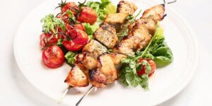 Recette : marinade pour brochette de poulet grecque