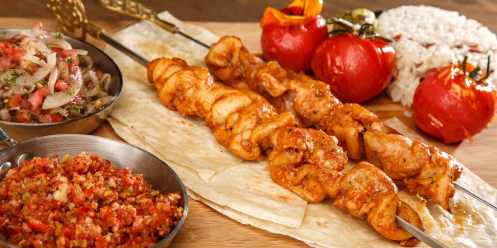 ingrédient kébab poulet