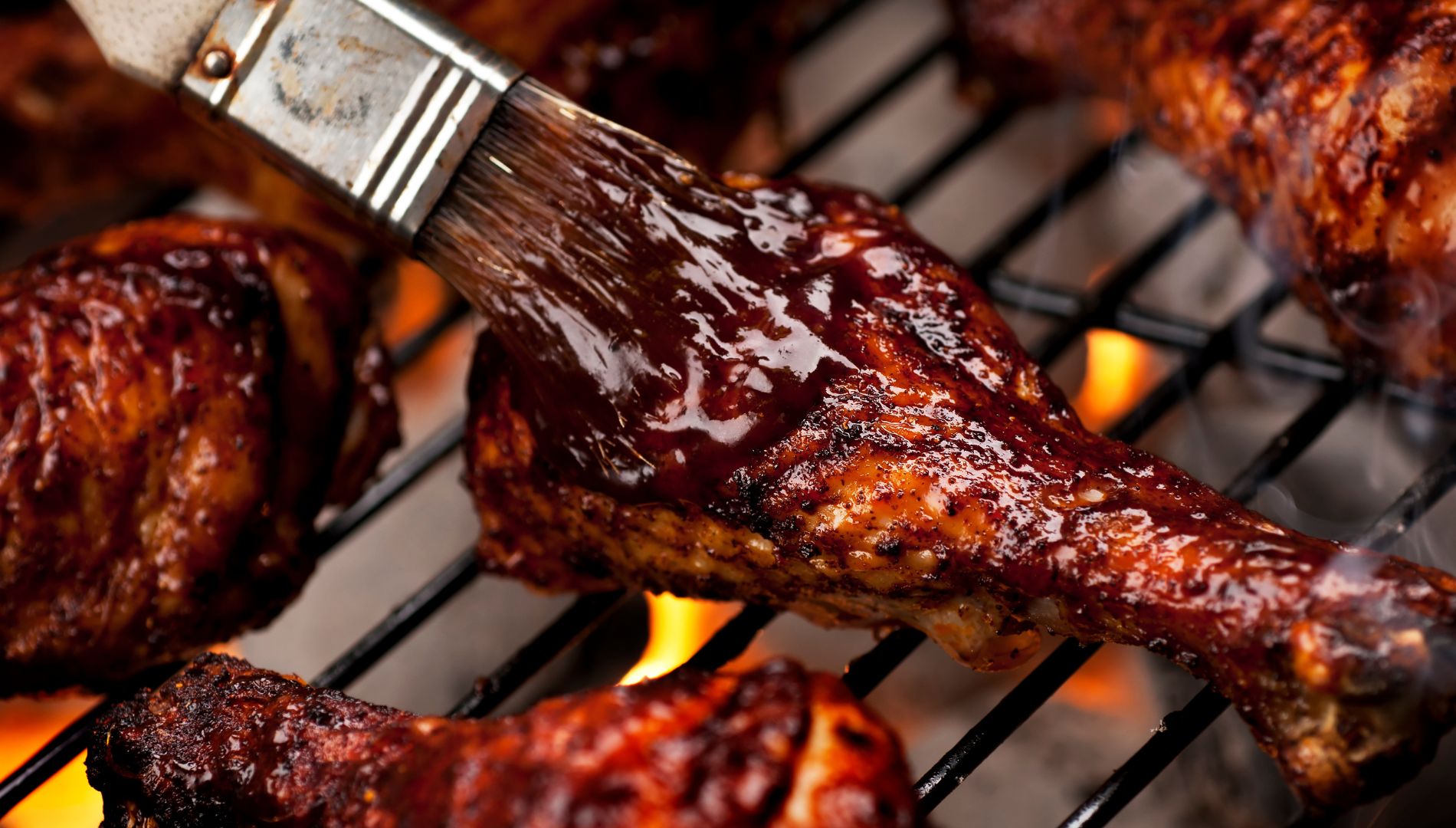 poulet au barbecue sans broche