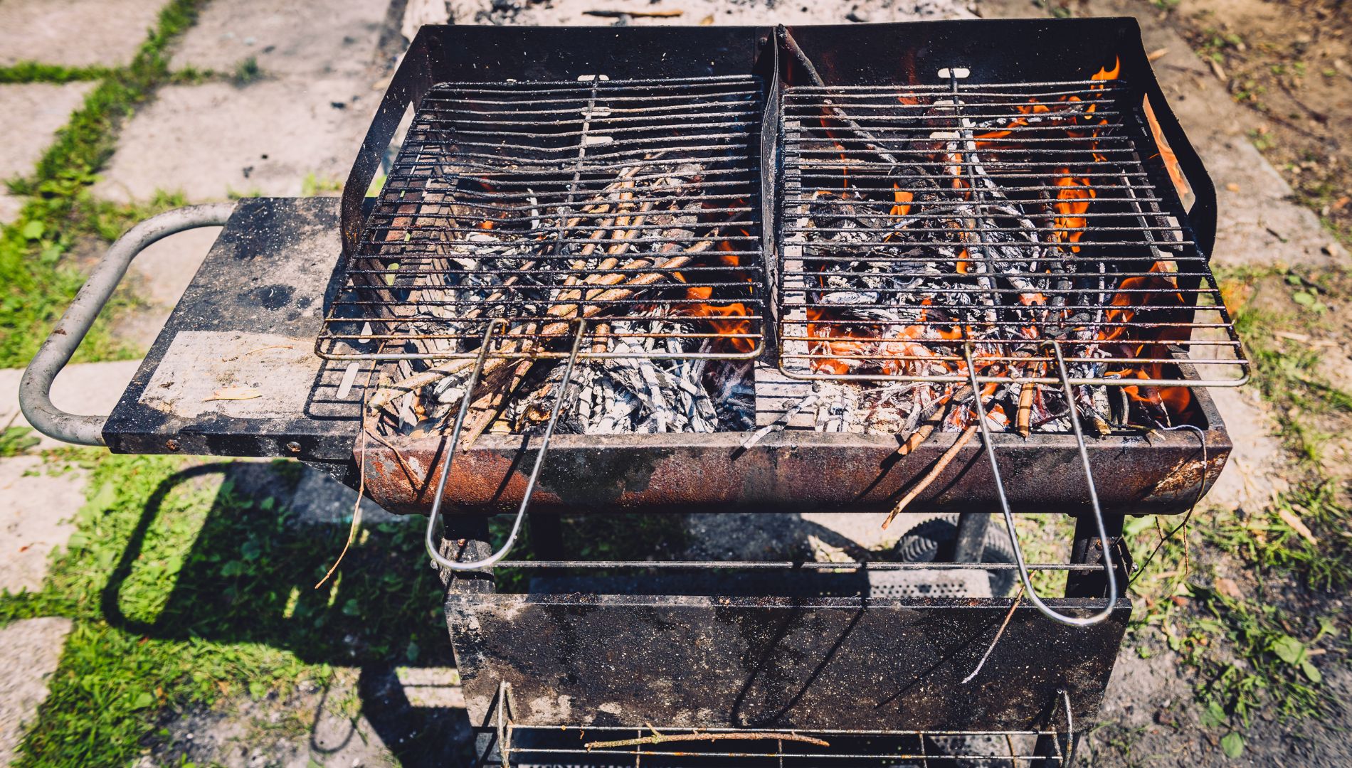 préchauffer le gril