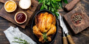 Comment cuisiner un poulet rôti à la moutarde et au miel ?