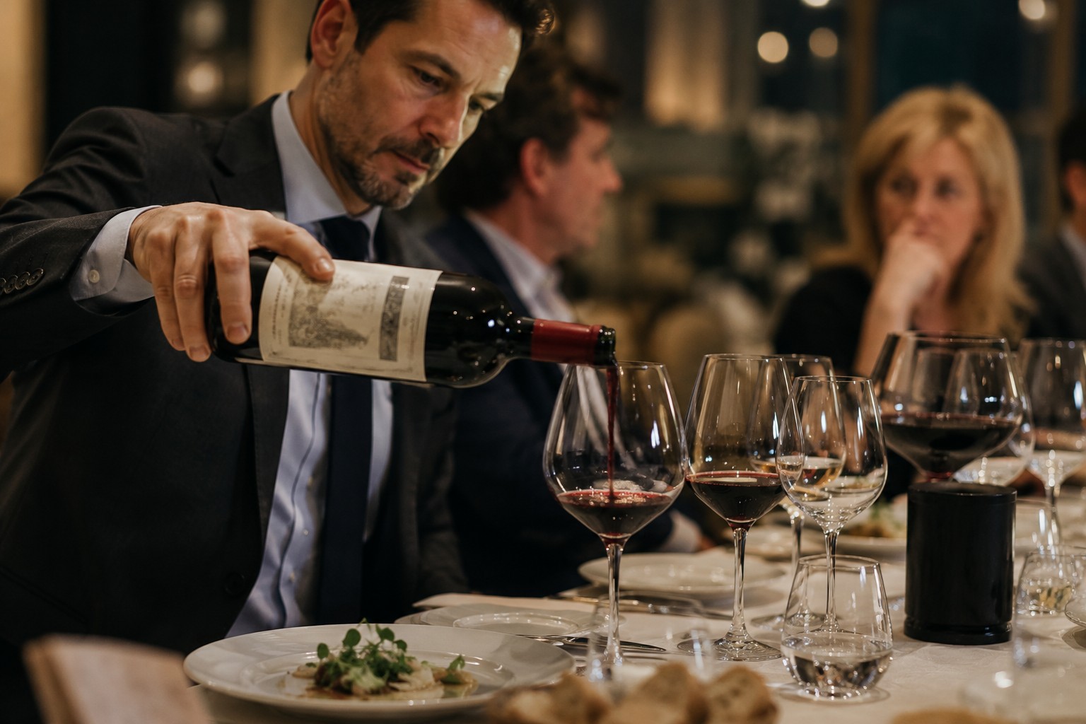 Comment un caviste sélectionne un bordeaux pour un menu dégustation